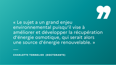  #Interview de la doctorante Charlotte Tonnelier 