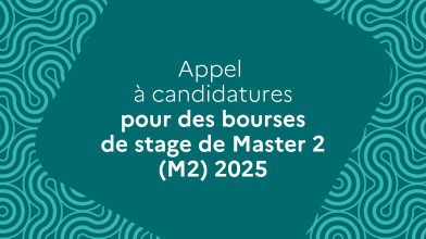 #Appel à candidature pour des bourses de stage de Master 2 2025
