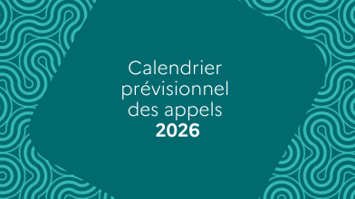  #Calendrier prévisionnel des appels 